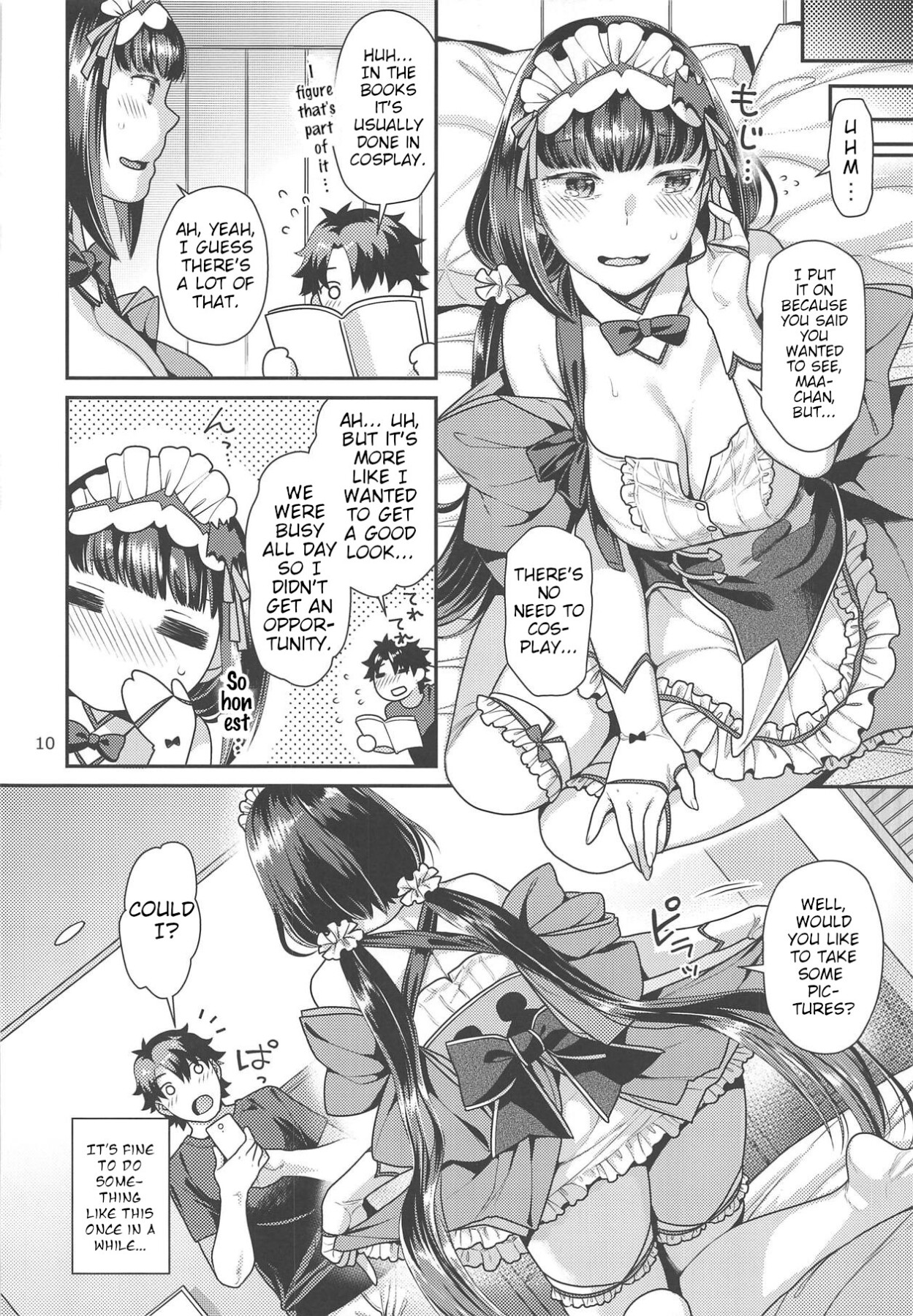 Hentai Manga Comic-Having Off-Pako With Maid Cos Osakabehime Book-Read-7